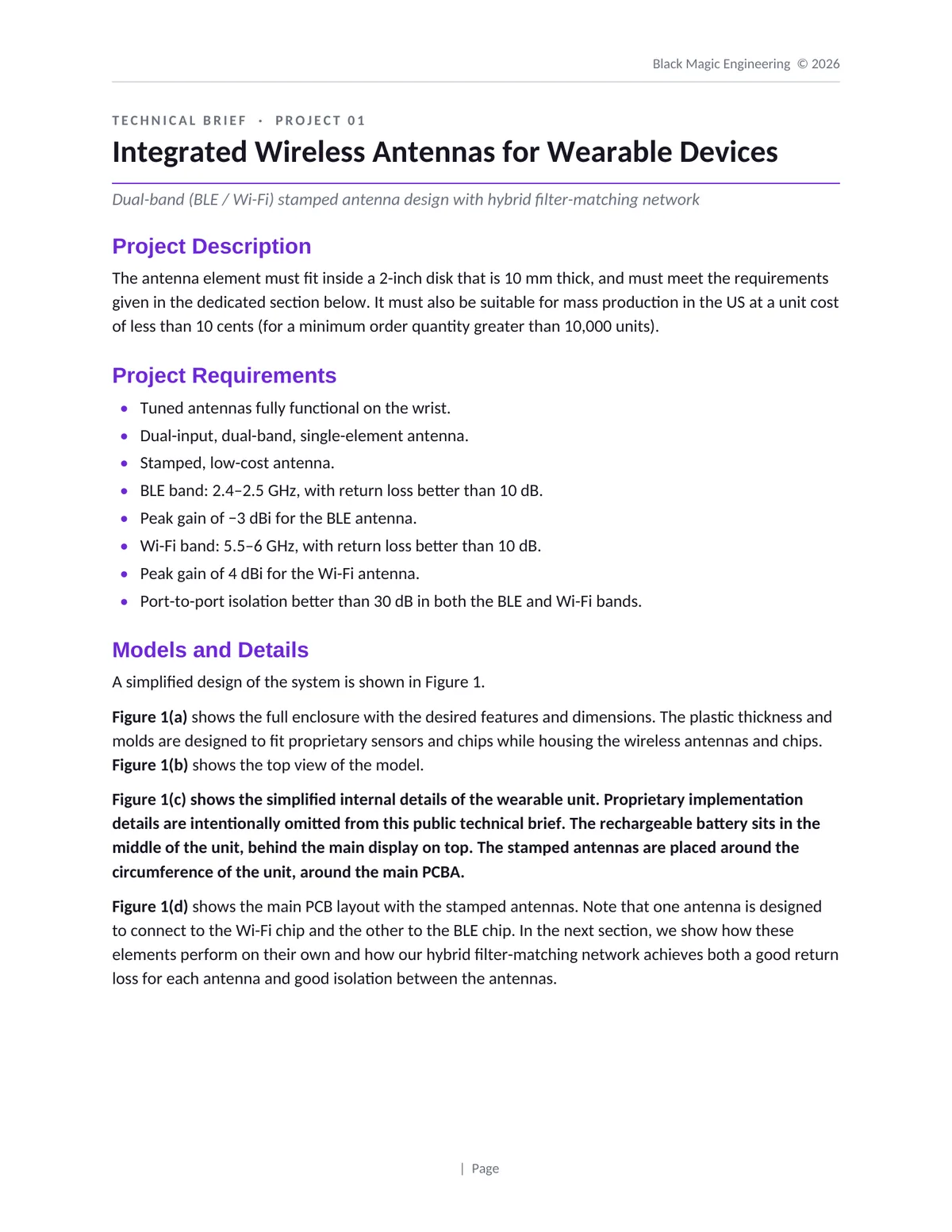 Cover of Technical Brief 01